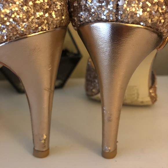 🌟EUC🌟Billy Ella Rose Gold Heels - Picture 4 of 6